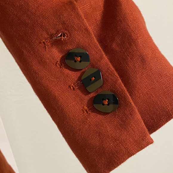 Farm Rio Linen Blazer - Picture 6 of 8